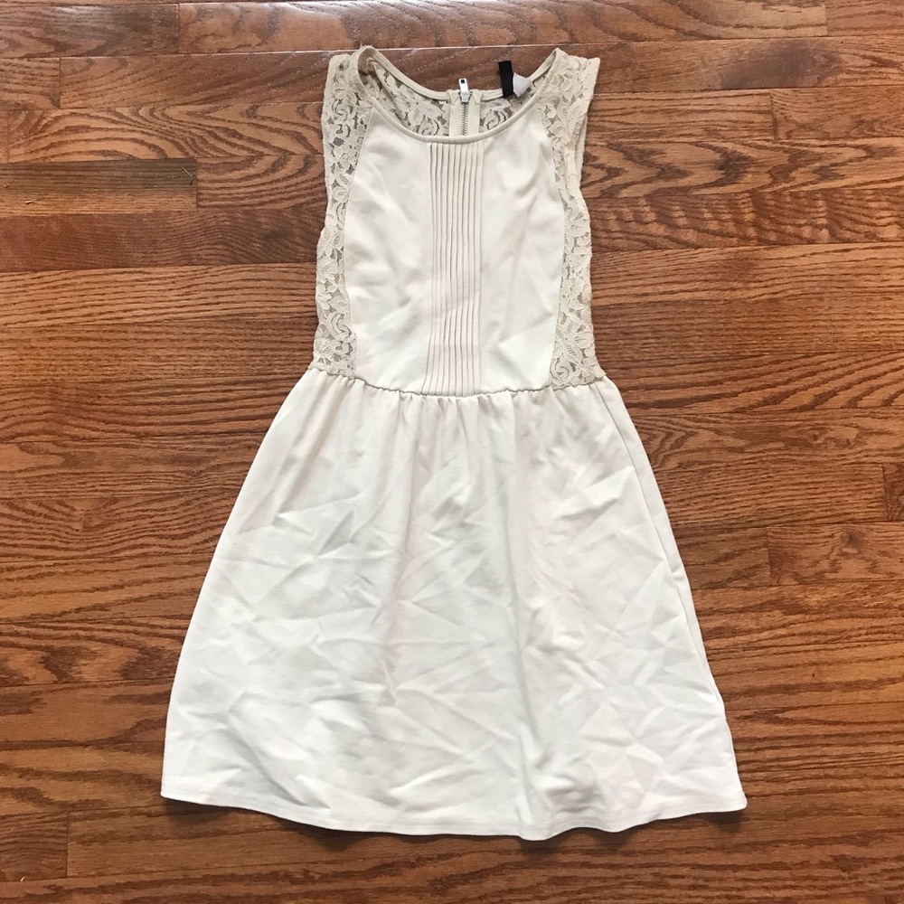 H&M Cream Lace Dress